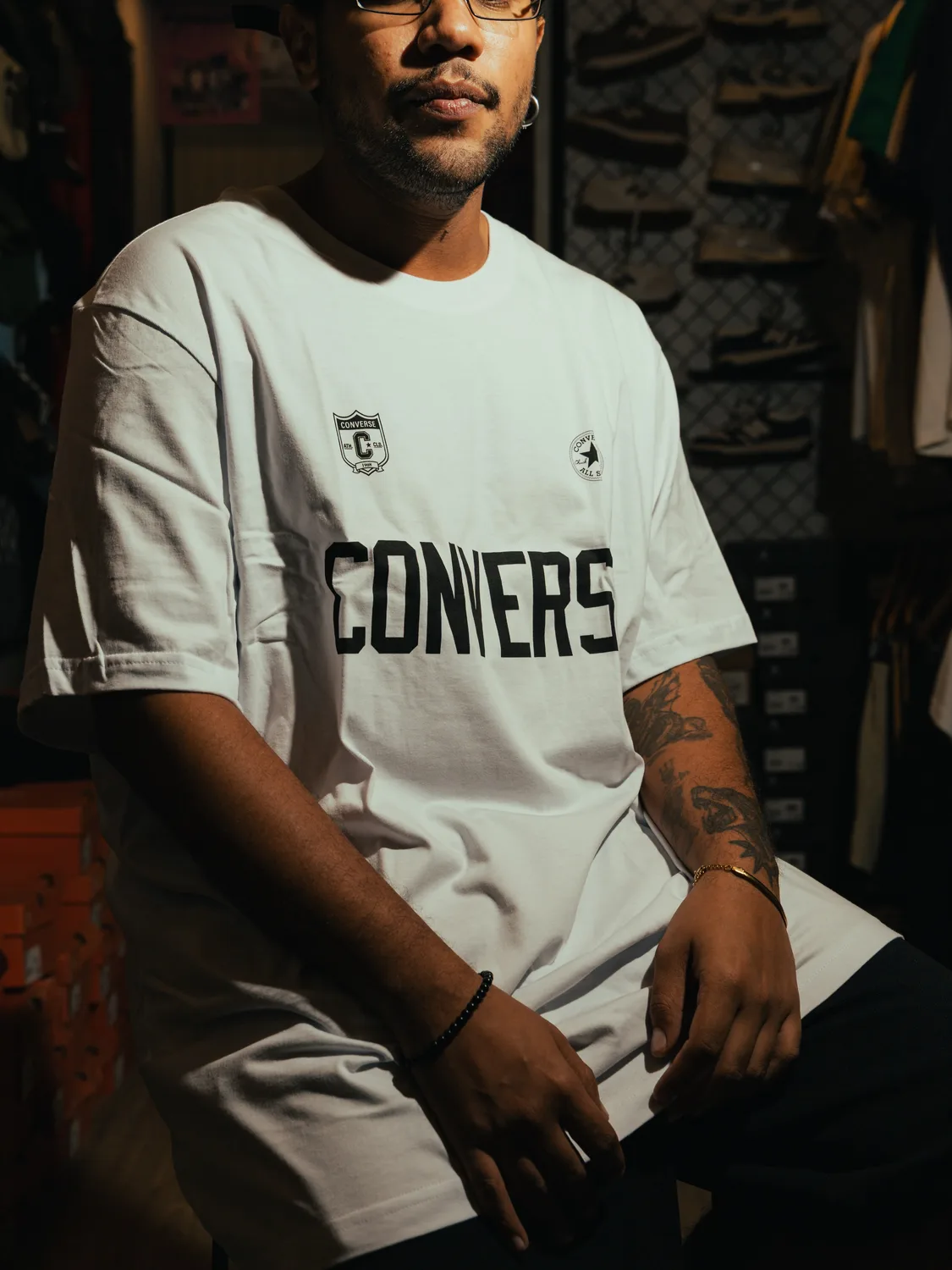 Camiseta Converse escrita